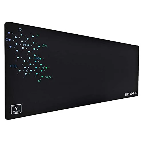 Tapis de souris The G-Lab PAD YTTRIUM Noir