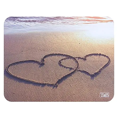 T'nB Tapis de souris illustré Heart 22 x 18 cm