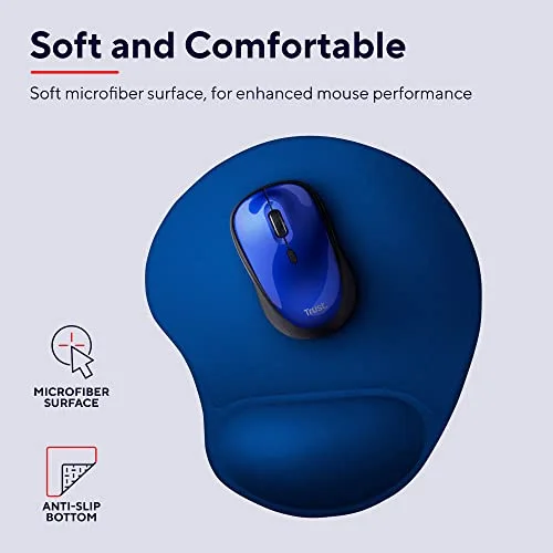 Trust BigFoot Gel Microfibre Bleu - vue 3