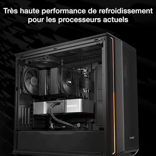BE QUIET! - Pure Rock Pro 3 - Ventirad CPU - BK041 - vue 2