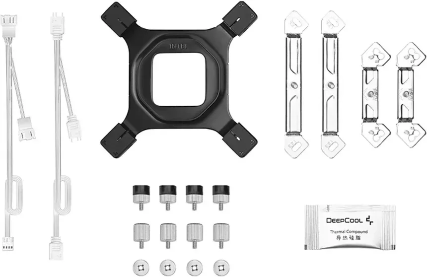 DeepCool AG620 BK ARGB V2 Noir - vue 3