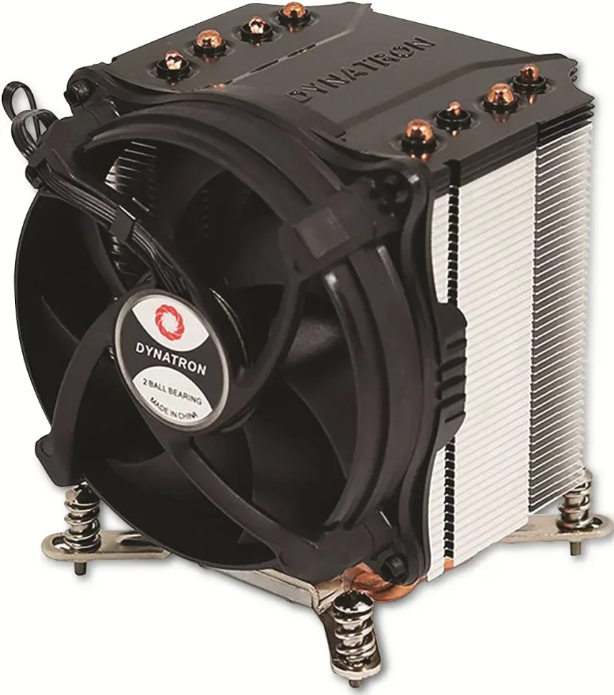 Dynatron Q6, Refroidisseur CPU Noir - vue 2