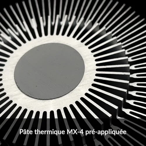 Refroidisseur CPU - ARTIC - Alpine 23 - 95 W - Prise AMD AM4 - Moteur PWM - vue 3