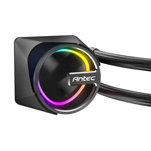 Refroidisseur liquide pour processeur - Antec - 360 mm - 3 ventilateurs PWM ARGB - Base en cuivre - vue 3