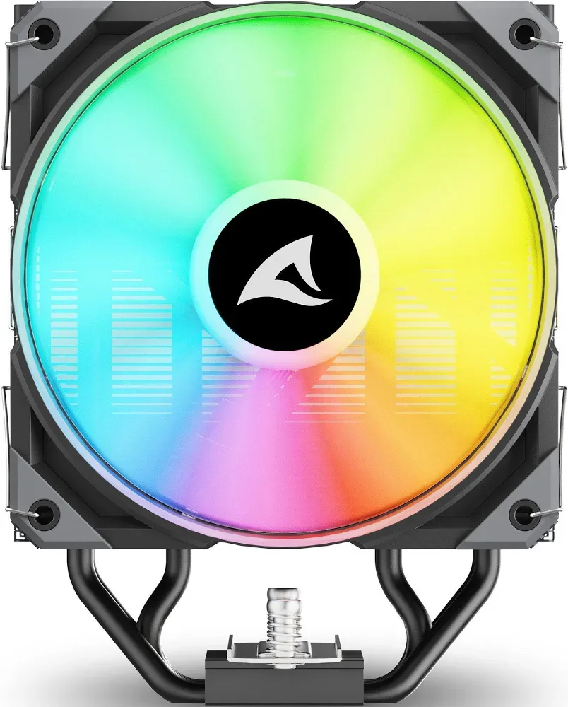 Sharkoon A40 RGB Refroidisseur CPU Noir - vue 2