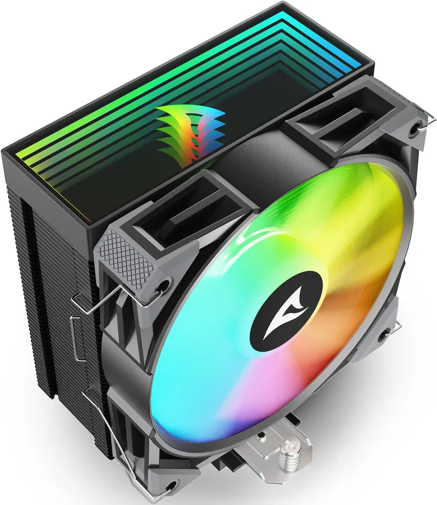 Sharkoon A40 RGB Refroidisseur CPU Noir - vue 4