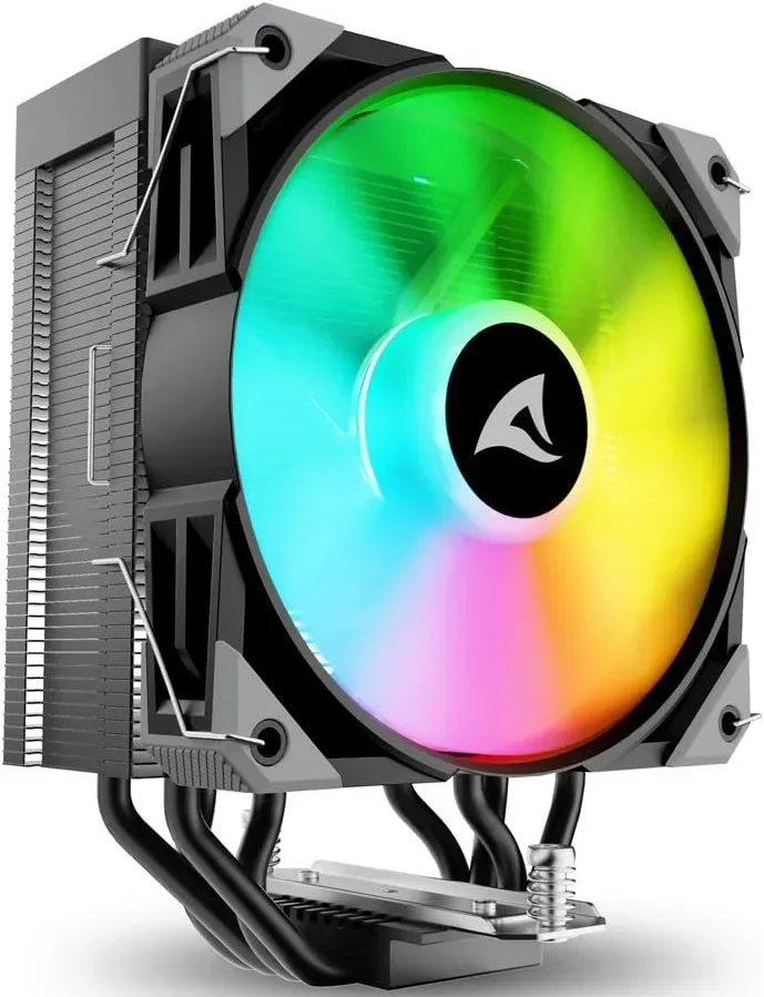 Sharkoon A40 RGB Refroidisseur CPU Noir - vue 1