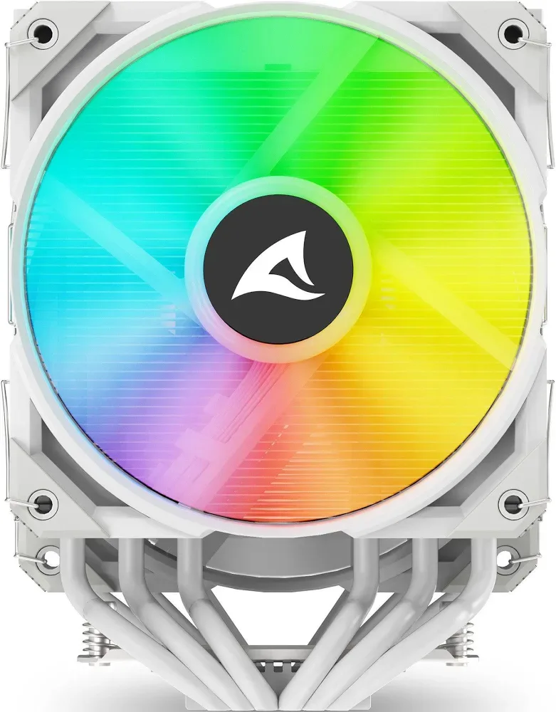 Sharkoon A60 RGB Refroidisseur CPU Blanc - vue 3