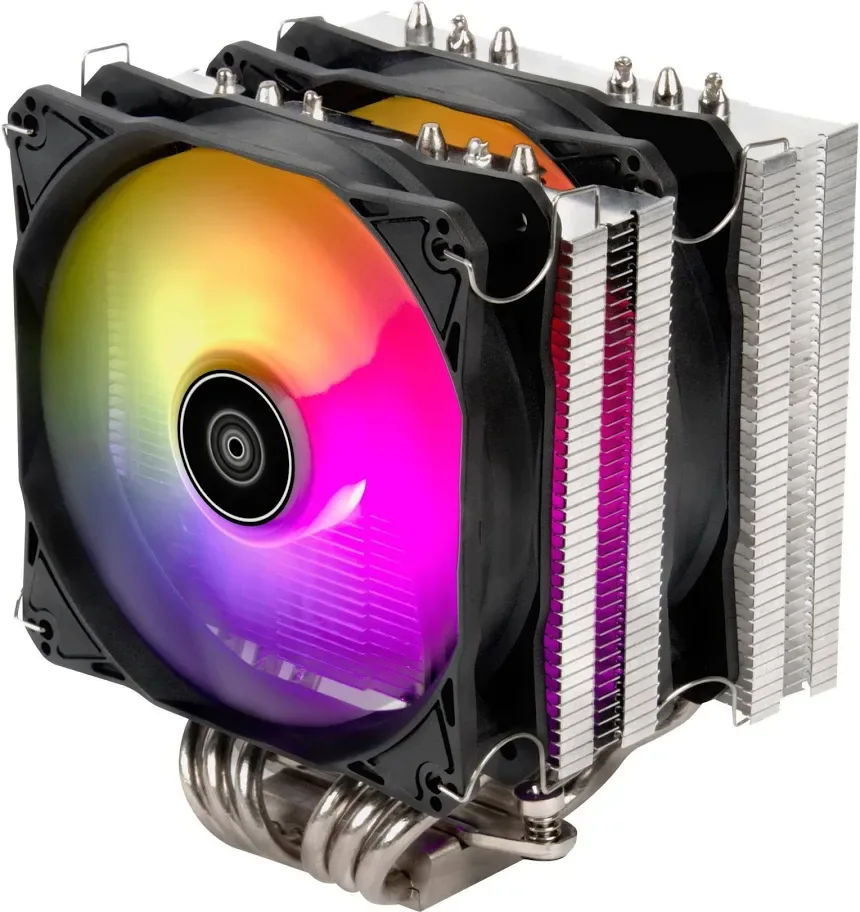 SilverStone HYD120-ARGB-V2 Noir - vue 2