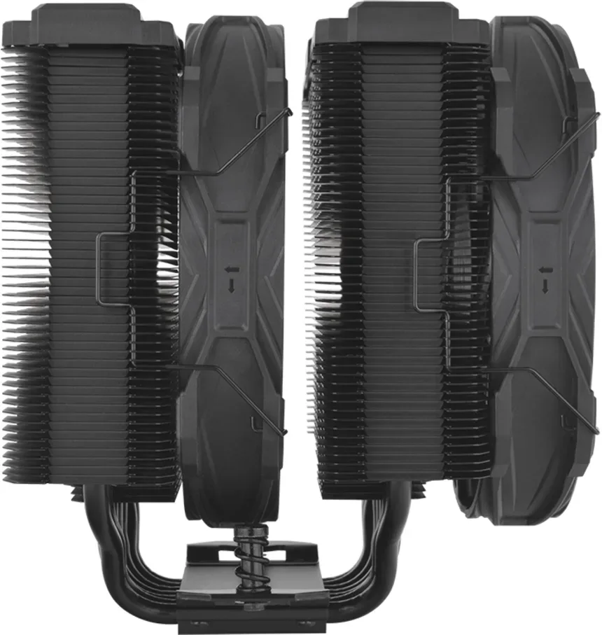 Thermaltake Toughair 710 Black Noir - vue 3