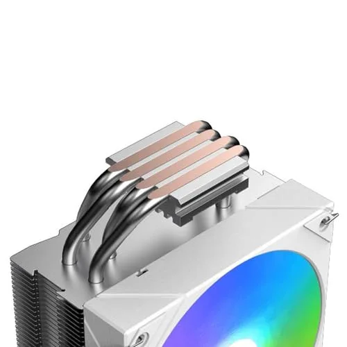 Ventirad CPU - XIGMATEK AK4 Digital Arctic - AMD AM5/AM4 - Ventilateur 1x 120 mm ARGB - Blanc - vue 4