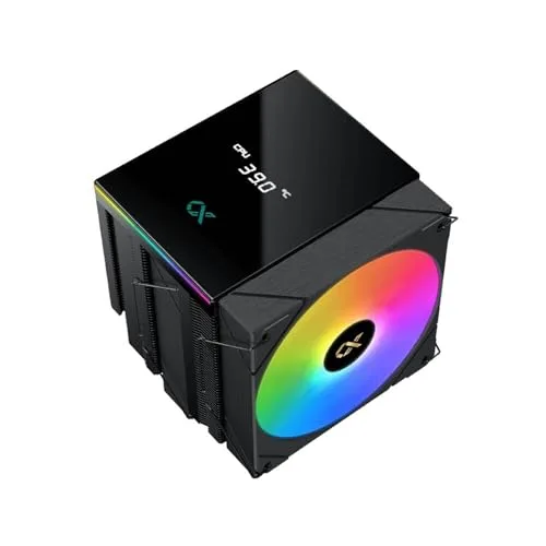 Ventirad CPU - XIGMATEK AK6 Dual Digital - AMD AM5/AM4 - Ventilateur 2x 120 mm ARGB - Noir - vue 2
