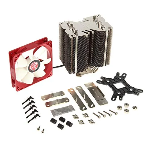 Ventirad pour processeur - RAIJINTEK - THEMIS EVO - 100% Nickel - 2 ventilateurs PWM - Caloducs 8mm - vue 9