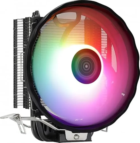 Ventirad processeur - Aerocool - Rave 4 RGB - Noir - 12 cm - Compatible Socket AM4 - vue 2