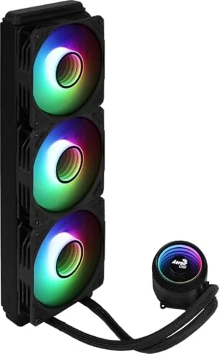 AEROCOOL Mirage L360 ARGB Noir - Kit de refroidissement watercooling CPU 360mm (Kit LGA1700 inclus) - vue 2