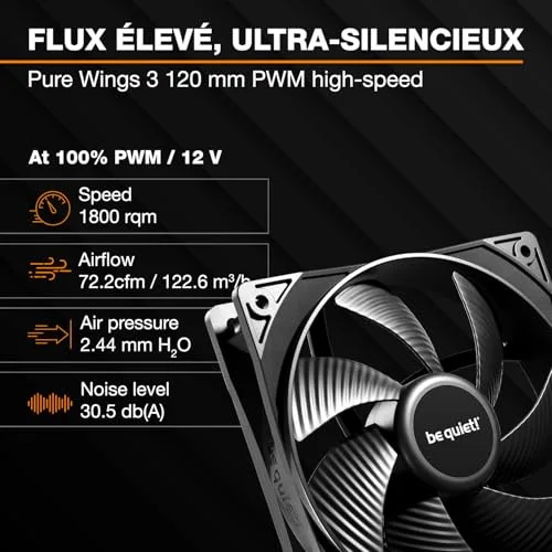 be quiet! Pure Loop 3 360mm Noir - vue 3