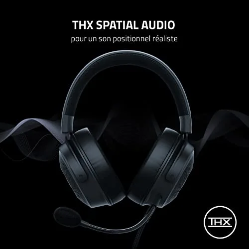 Casque gaming RAZER KRAKEN V3 - Filaire Noir Stéréo - vue 4
