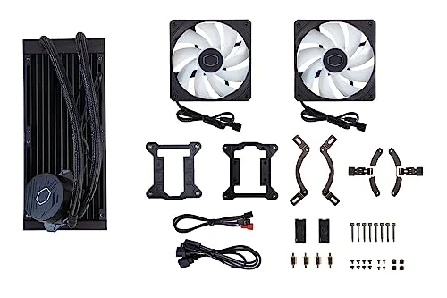 COOLER MASTER - MasterLiquid 240L Core ARGB - Watercooling - 240mm (MLW-D24M-A18PZ-R1) - vue 8