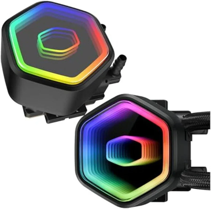 Cooler Master MasterLiquid 360 Core II ARGB Noir - vue 5