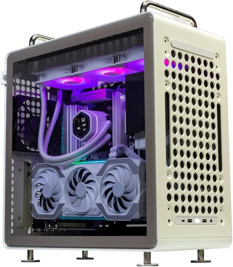 Cooler Master MasterLiquid Core Nex Digital 240 ARGB Blanc - vue 4