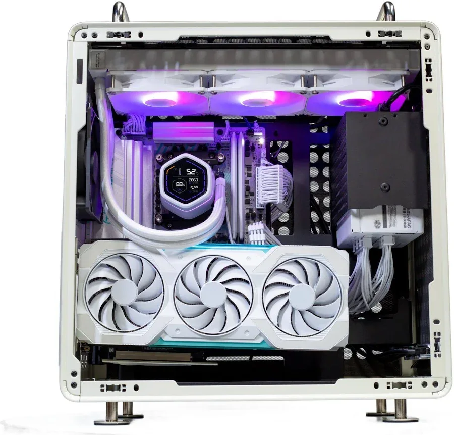 Cooler Master MasterLiquid Core Nex Digital 240 ARGB Blanc - vue 5
