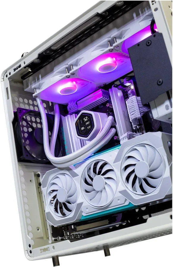 Cooler Master MasterLiquid Core Nex Digital 360 ARGB Blanc - vue 3