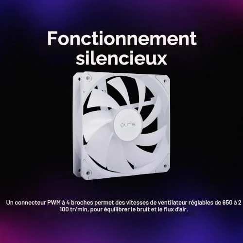 Cooler Master MasterLiquid ML360 Illusion ARGB Refroidisseur liquide pour processeur AIO en boucle ferméedôme - vue 4