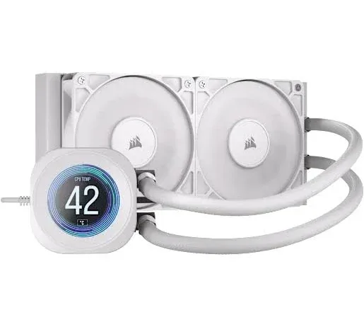 Corsair Nautilus 240 Blanc - vue 1