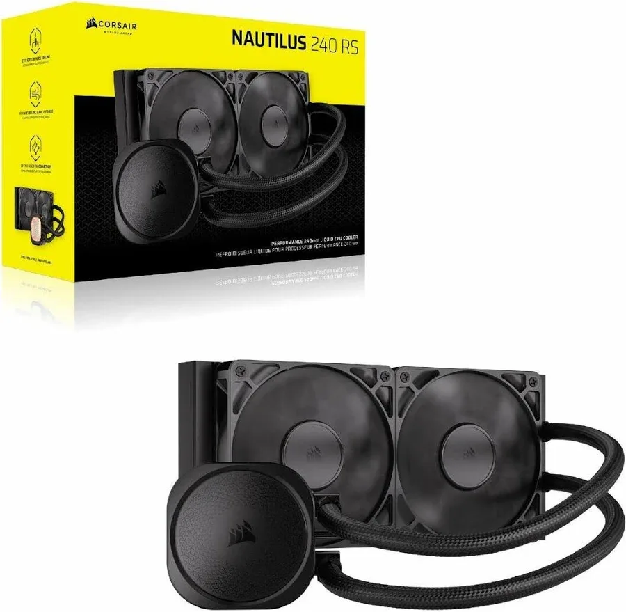 Corsair Nautilus 240mm Noir - vue 2