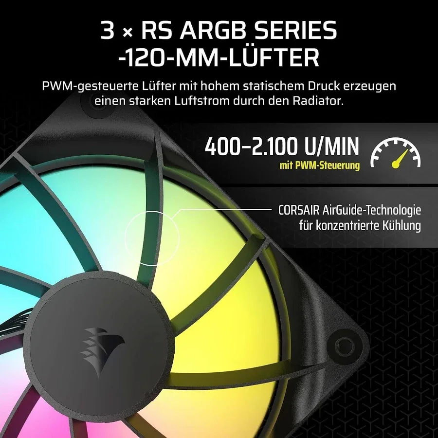 Corsair Nautilus 360 Noir - vue 4