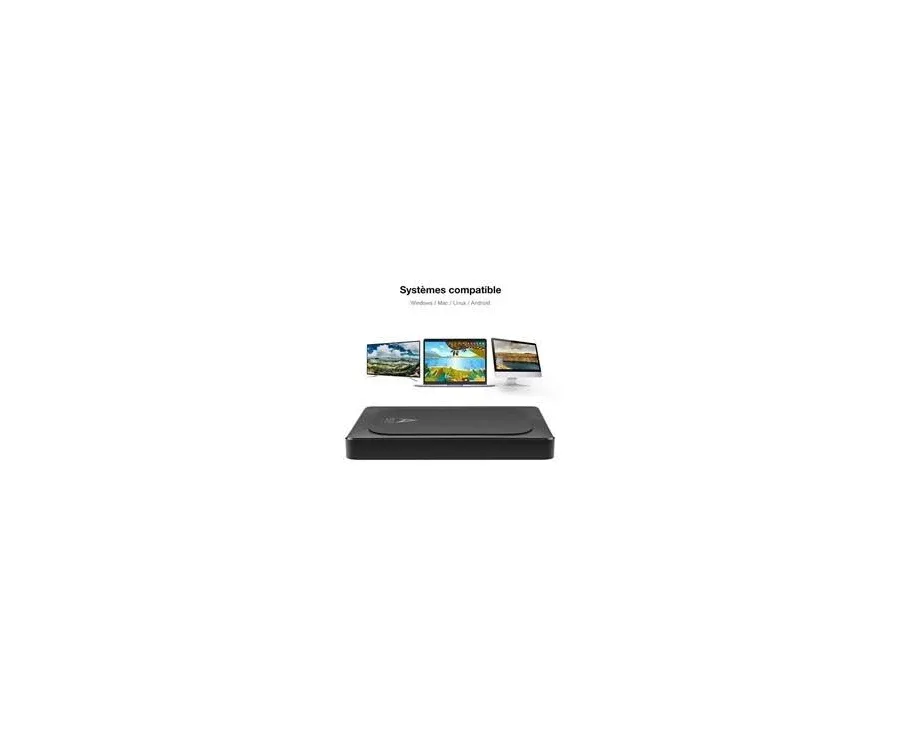 Disque dur externe Aiolo Innovation A4 500 Go Noir - vue 4