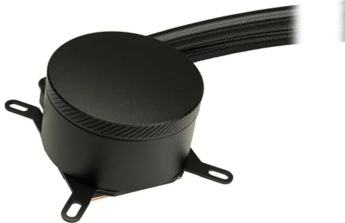 Inter Tech AIO Refroidissement à eau 240 mm avec pompe à double chambre et plaque thermique en cuivre - vue 2