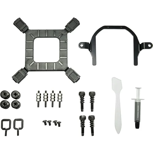 Inter Tech AIO Refroidissement à eau 240 mm avec pompe à double chambre et plaque thermique en cuivre - vue 4