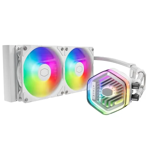 Cooler Master MasterLiquid 240 ATMOS White 240 mm ARGB