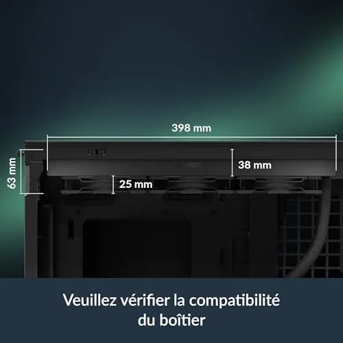 Kit de watercooling pour processeur Arctic AIO Liquid Freezer III Pro RGB - vue 2