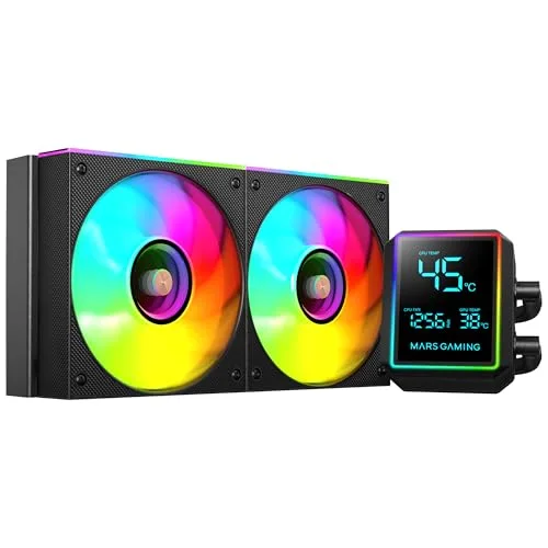 Mars Gaming ML-LCDPRO240 AIO 240 mm LCD ARGB