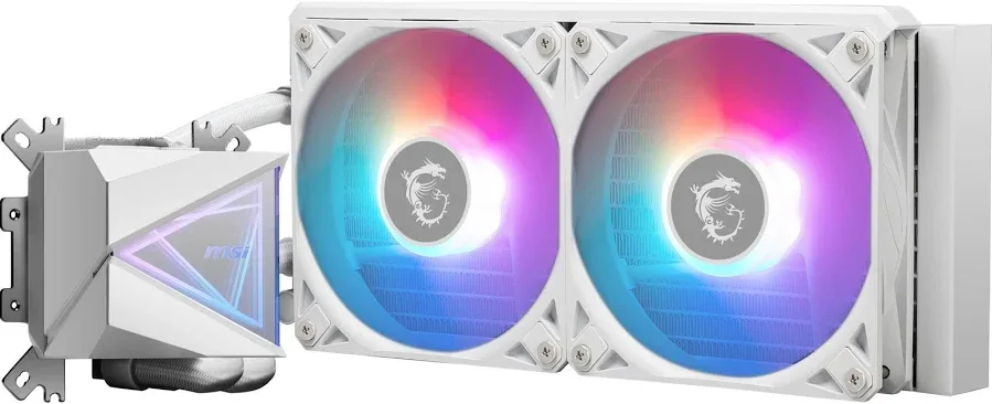 MSI MAG CORELIQUID I240 240mm Blanc - vue 4