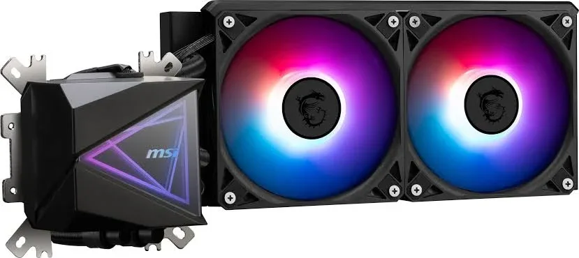 MSI MAG CORELIQUID I240 240mm Noir - vue 2