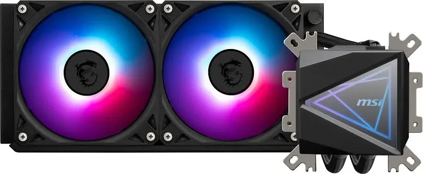 MSI MAG CORELIQUID I240 240mm Noir - vue 3