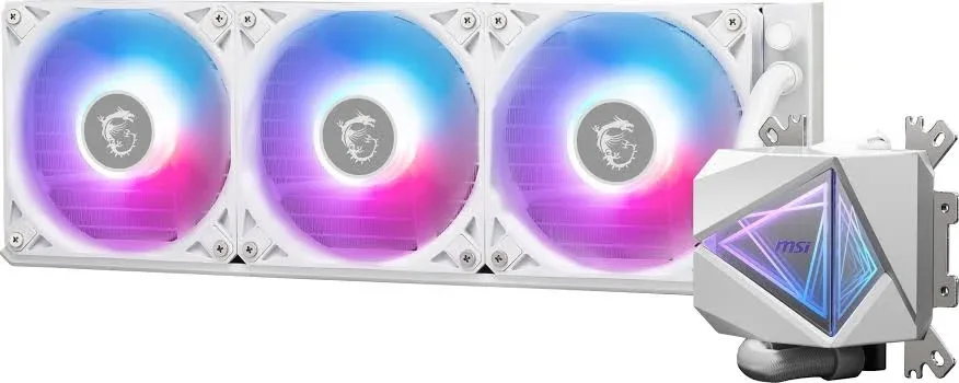 MSI MAG CORELIQUID I360 360mm Blanc - vue 2