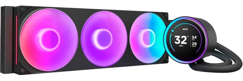 NZXT Kraken Elite 360 RGB Noir - vue 1