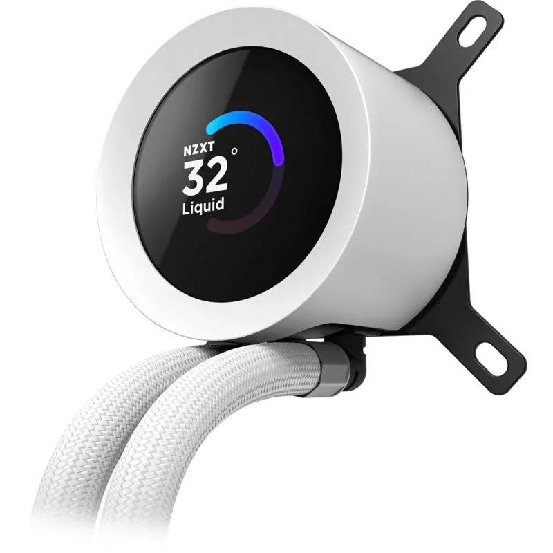 NZXT Kraken Plus RGB 360mm Blanc - vue 1