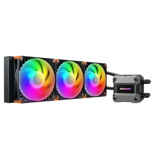 Refroidisseur Gaming - COUGAR - POSEIDON ULTRA360 - Noir - AIO 360mm - ARGB - Silencieux - vue 2