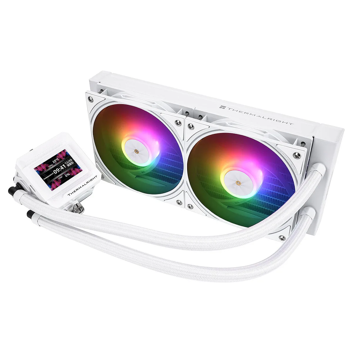 Thermalright Frozen Warframe 240 SE ARGB Blanc