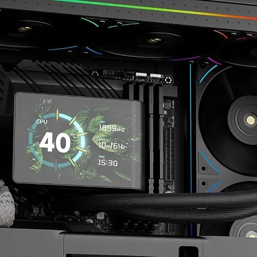 THERMALRIGHT - Wonder Vision 360 UB ARGB - WONVIS36UBAR-BK - Watercooling AIO - Ventilateurs 3x 120 mm ARGB - Noir - vue 8