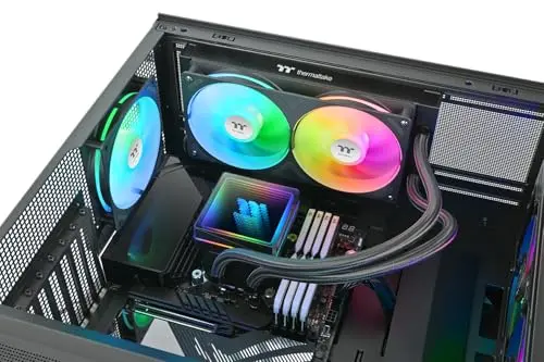 THERMALTAKE - TH240 V3 A-RGB Sync - CL-W465-PL12SW-A - Watercooling AIO - Ventilateur 1x 240 mm ARGB - Noir - vue 8