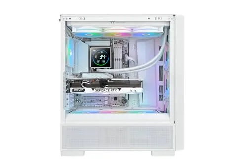 THERMALTAKE - TH360-S V3 A-RGB Sync Snow - CL-W472-PL12SW-A - Watercooling AIO - Ventilateur 1x 360 mm ARGB - Blanc - vue 5