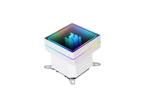 THERMALTAKE - TH360 V3 A-RGB Sync Snow - CL-W468-PL12SW-A - Watercooling AIO - Ventilateur 1x 360 mm ARGB - Blanc - vue 5