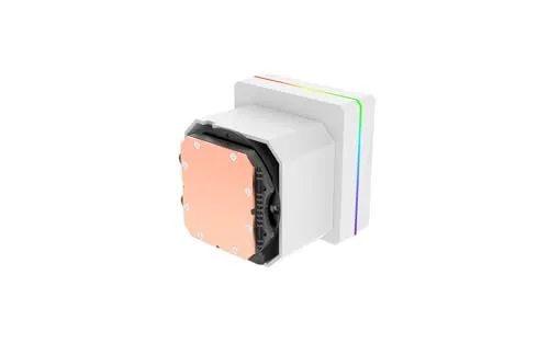 THERMALTAKE - TH360 V3 A-RGB Sync Snow - CL-W468-PL12SW-A - Watercooling AIO - Ventilateur 1x 360 mm ARGB - Blanc - vue 6