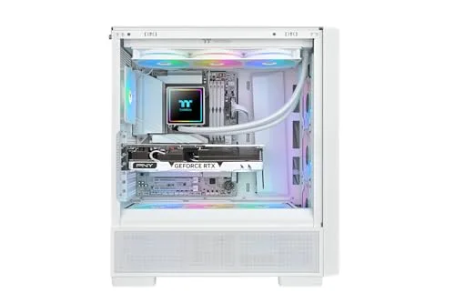 THERMALTAKE - TH360 V3 A-RGB Sync Snow - CL-W468-PL12SW-A - Watercooling AIO - Ventilateur 1x 360 mm ARGB - Blanc - vue 9
